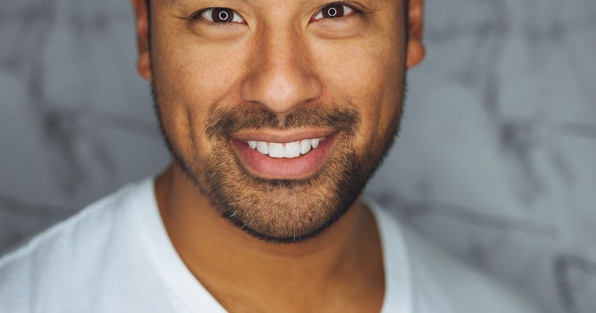 Professional B2B landing page design wireframe and mockup on designer workstation